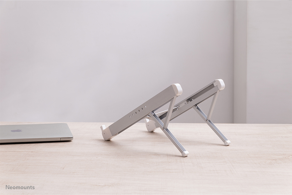 NEOMOUNTS Foldable Laptop Stand - Silver