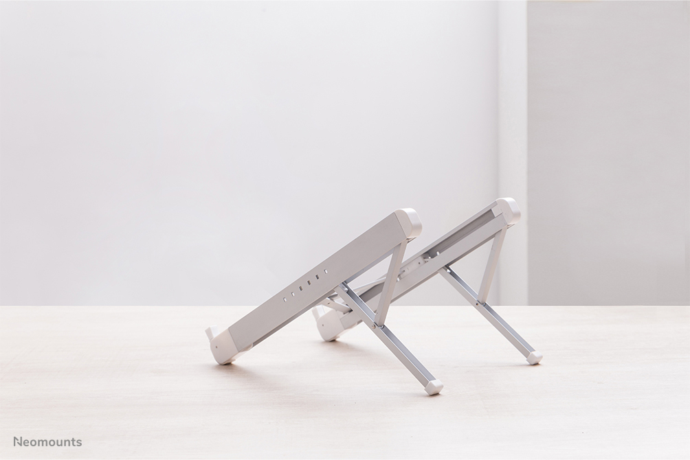 NEOMOUNTS Foldable Laptop Stand - Silver