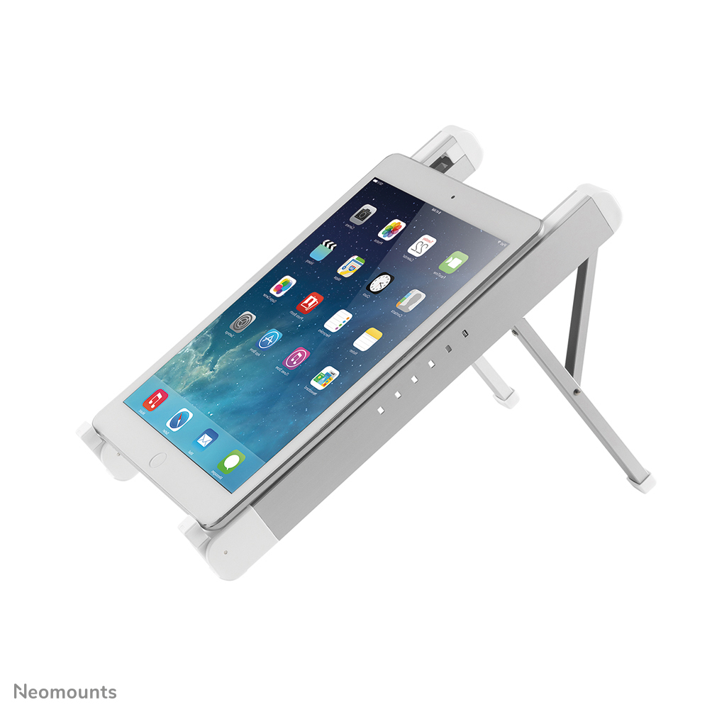 NEOMOUNTS Foldable Laptop Stand - Silver