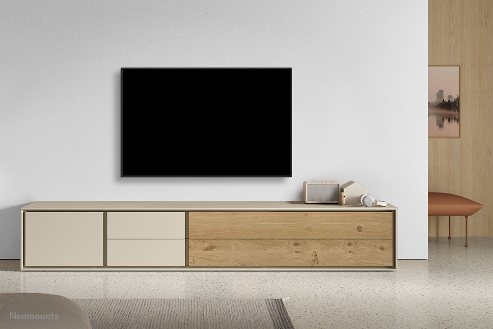 NEOMOUNTS Tiltable Wall Mount for 32-65in Screens - Black