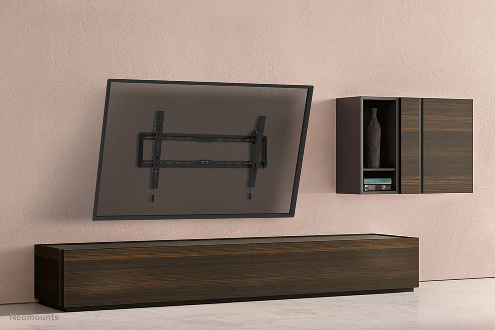 NEOMOUNTS Tiltable Wall Mount For 43-86in Screens - Black
