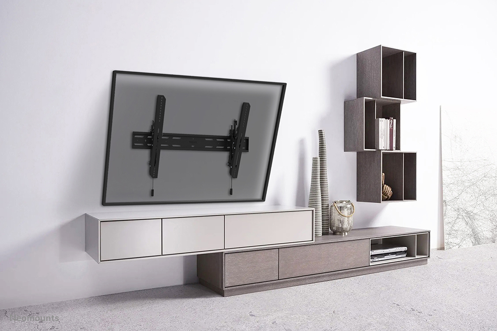 NEOMOUNTS Select Tiltable Wall Mount For 43-98in Screens - Black