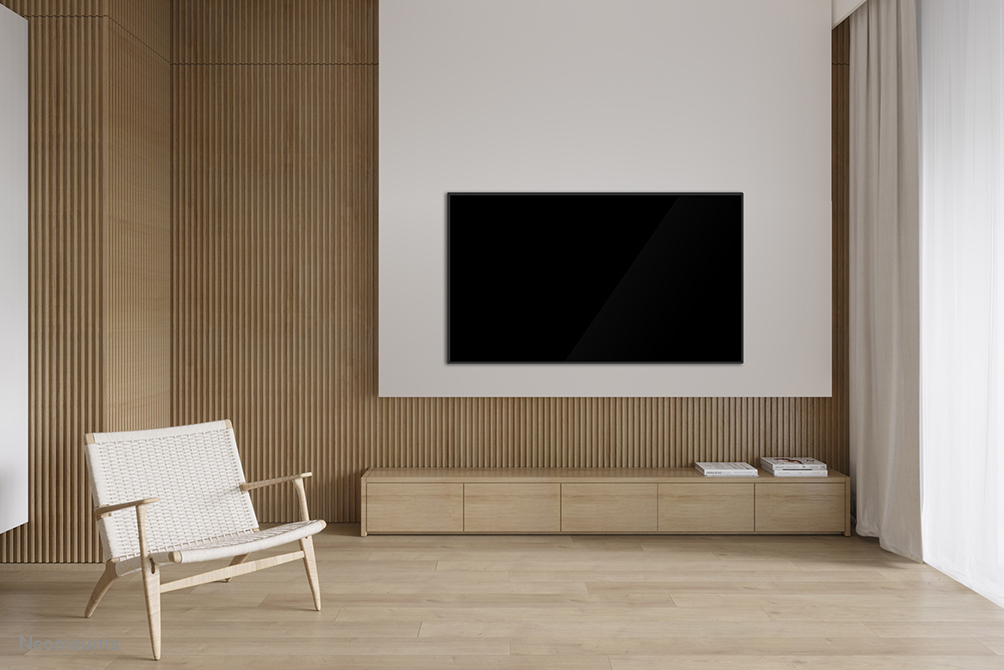 NEOMOUNTS Select Tiltable Wall Mount For 43-98in Screens - Black