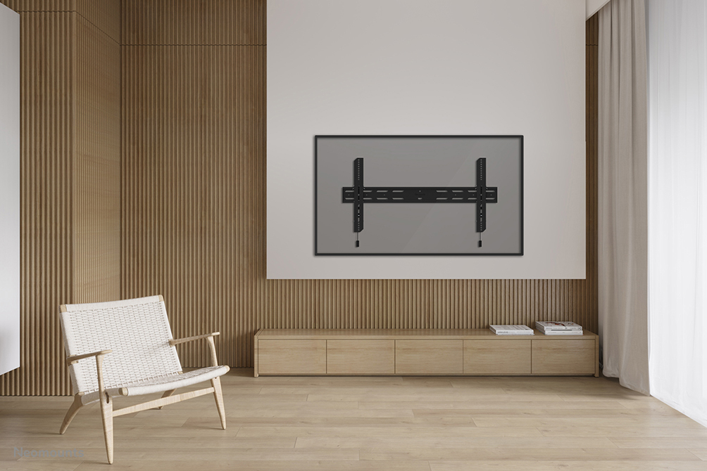 NEOMOUNTS Select Tiltable Wall Mount For 43-98in Screens - Black