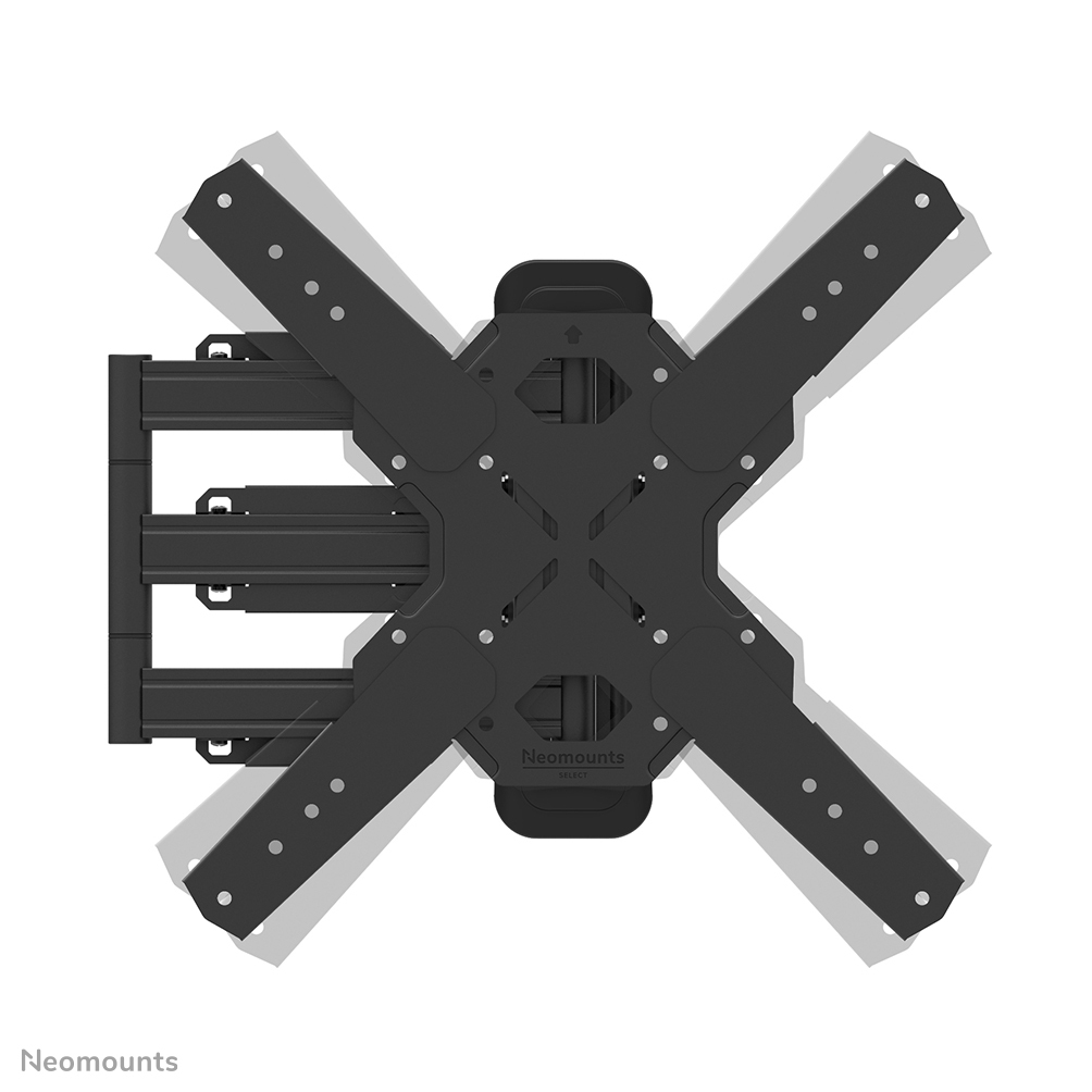 NEOMOUNTS Select Full Motion Wall Mount For 32-65in Screens - Black