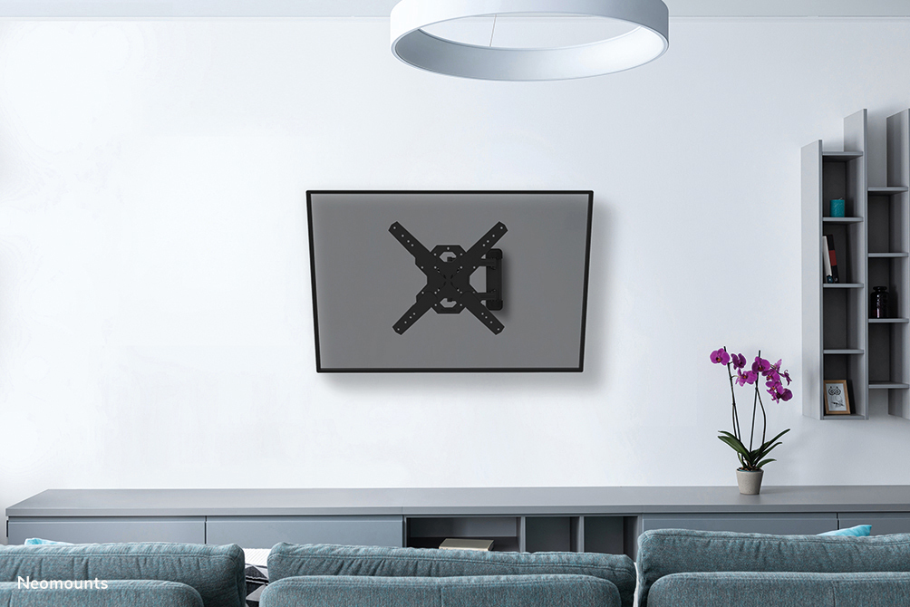 NEOMOUNTS Select Full Motion Wall Mount For 32-65in Screens - Black