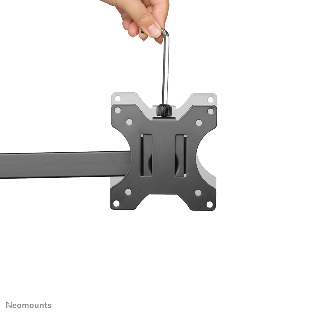 NEOMOUNTS Flat Screen Desk Mount Stand 13-32in (fpma-d550d4dblack)