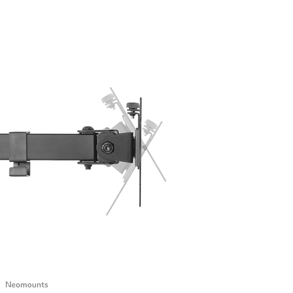NEOMOUNTS Flat Screen Desk Mount Stand 13-32in (fpma-d550d4dblack)
