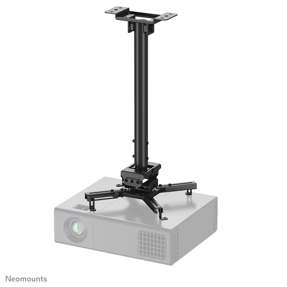 NEOMOUNTS Universal Projector Ceiling Mount Height Adjustable (60,5-90,5 Cm) - Black