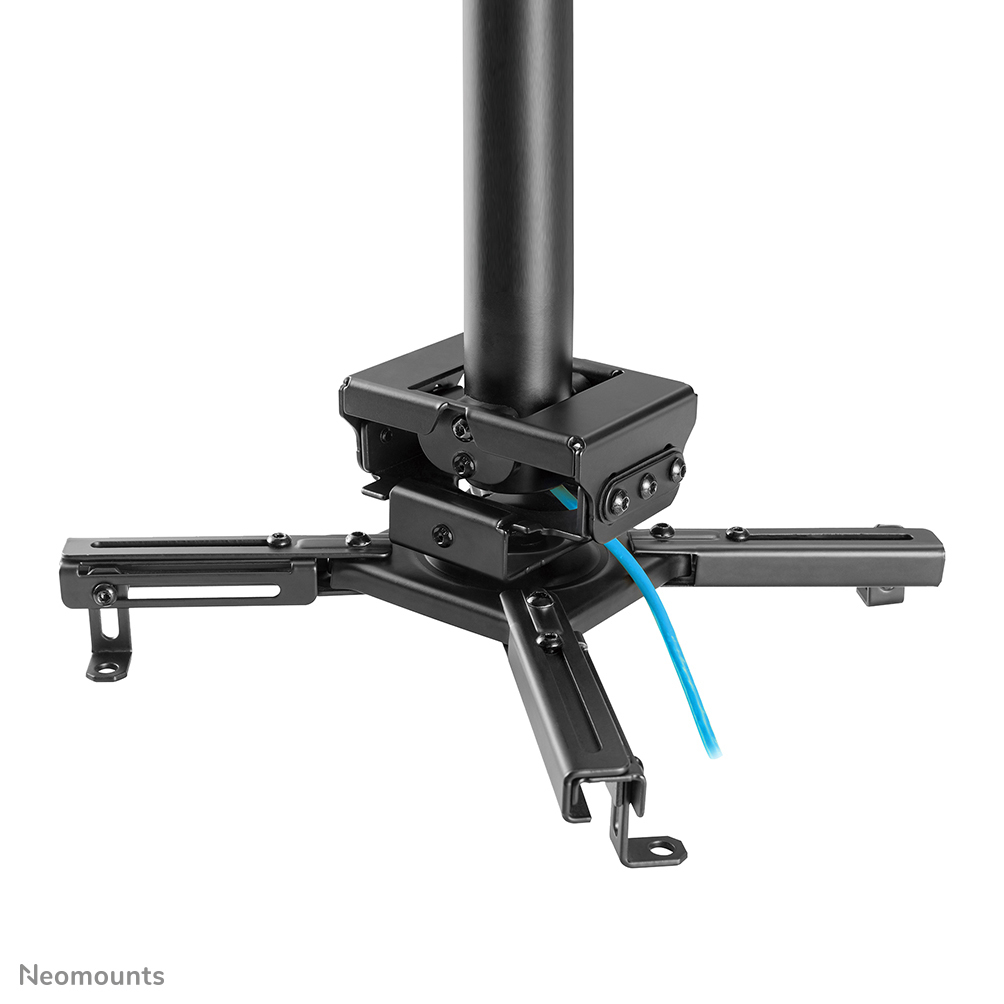 NEOMOUNTS Universal Projector Ceiling Mount Height Adjustable (60,5-90,5 Cm) - Black