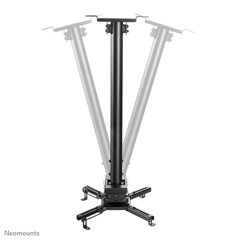 NEOMOUNTS Universal Projector Ceiling Mount Height Adjustable (60,5-90,5 Cm) - Black