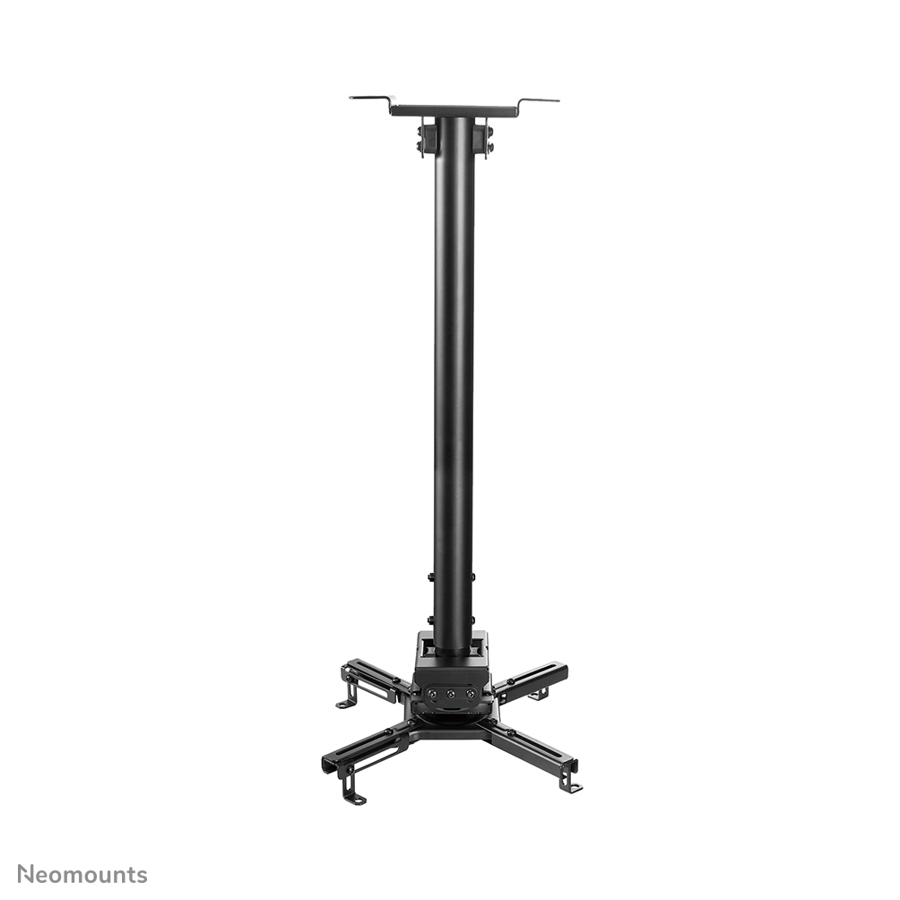NEOMOUNTS Universal Projector Ceiling Mount Height Adjustable (60,5-90,5 Cm) - Black