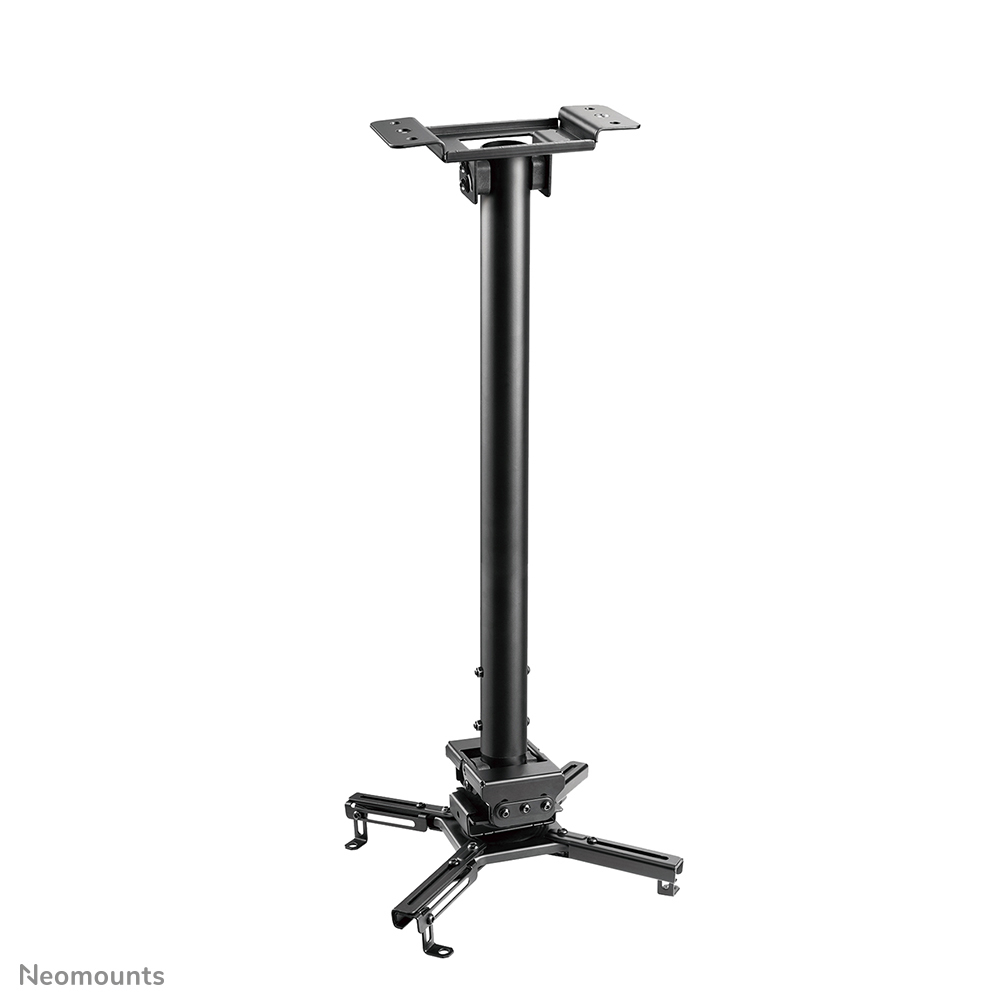 NEOMOUNTS Universal Projector Ceiling Mount Height Adjustable (60,5-90,5 Cm) - Black