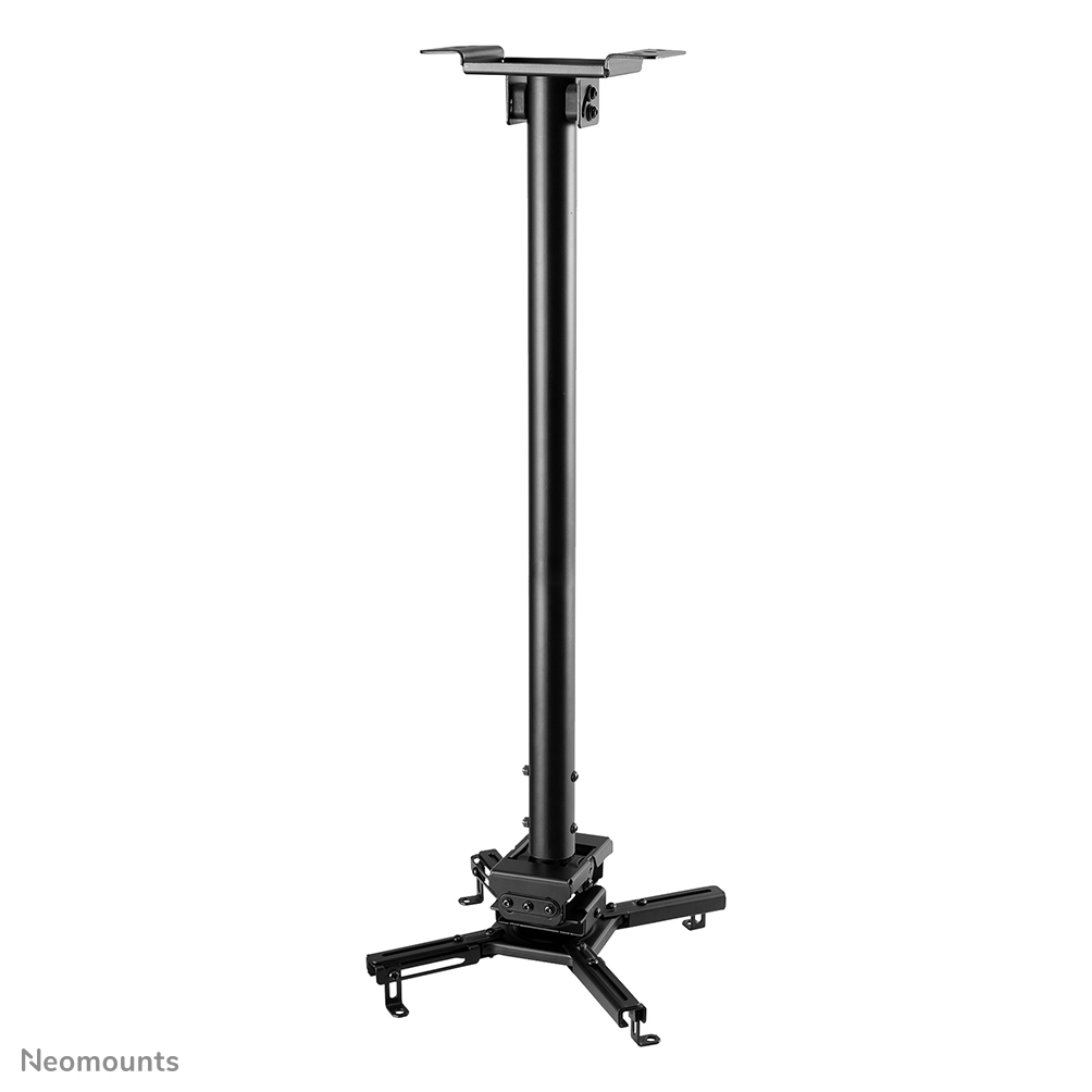 NEOMOUNTS Universal Projector Ceiling Mount Height Adjustable (74,5-114,5 Cm) - Black