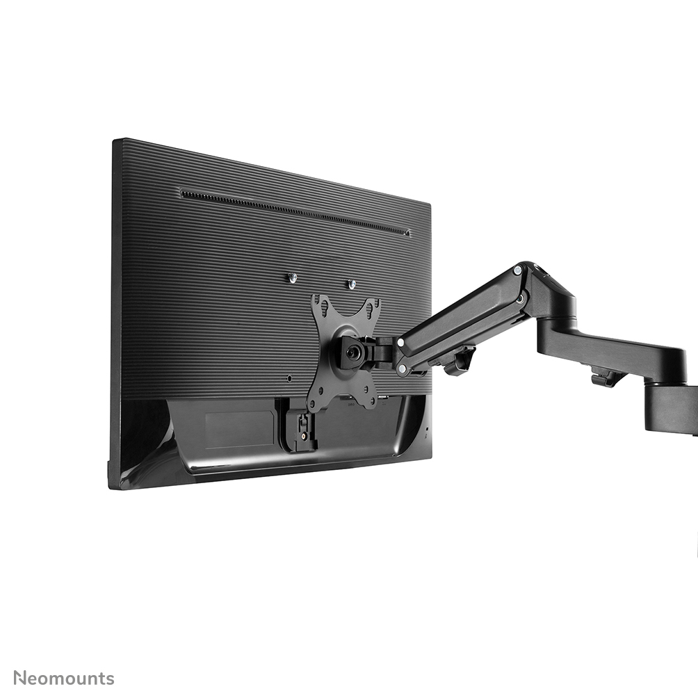 NEOMOUNTS Full Motion Monitor Desk Mount For 17-27in 2 Screens - Black
