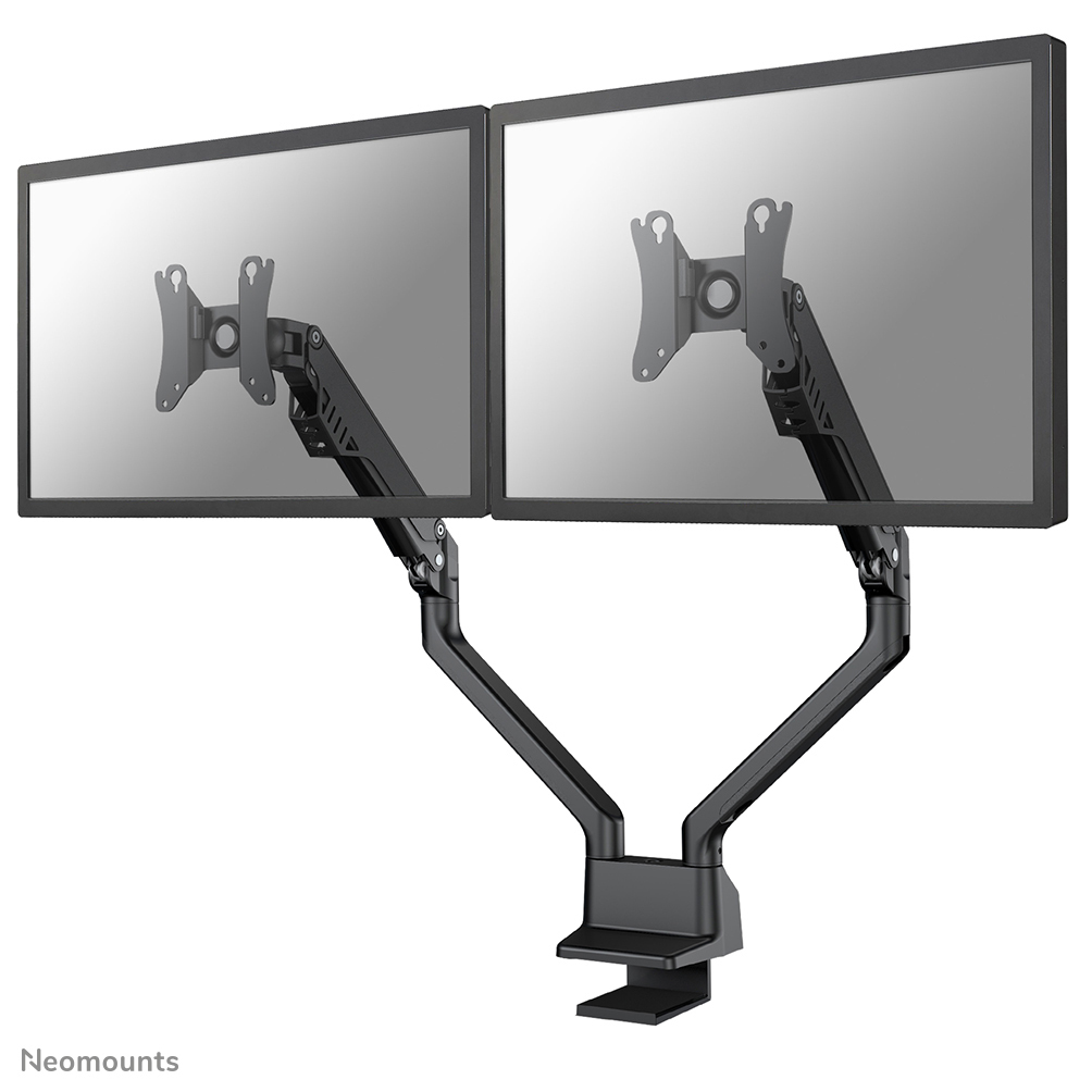 NEOMOUNTS Monitor Mount - Desk - 2 Monitor - Full Motion - 10 To 32in - Black