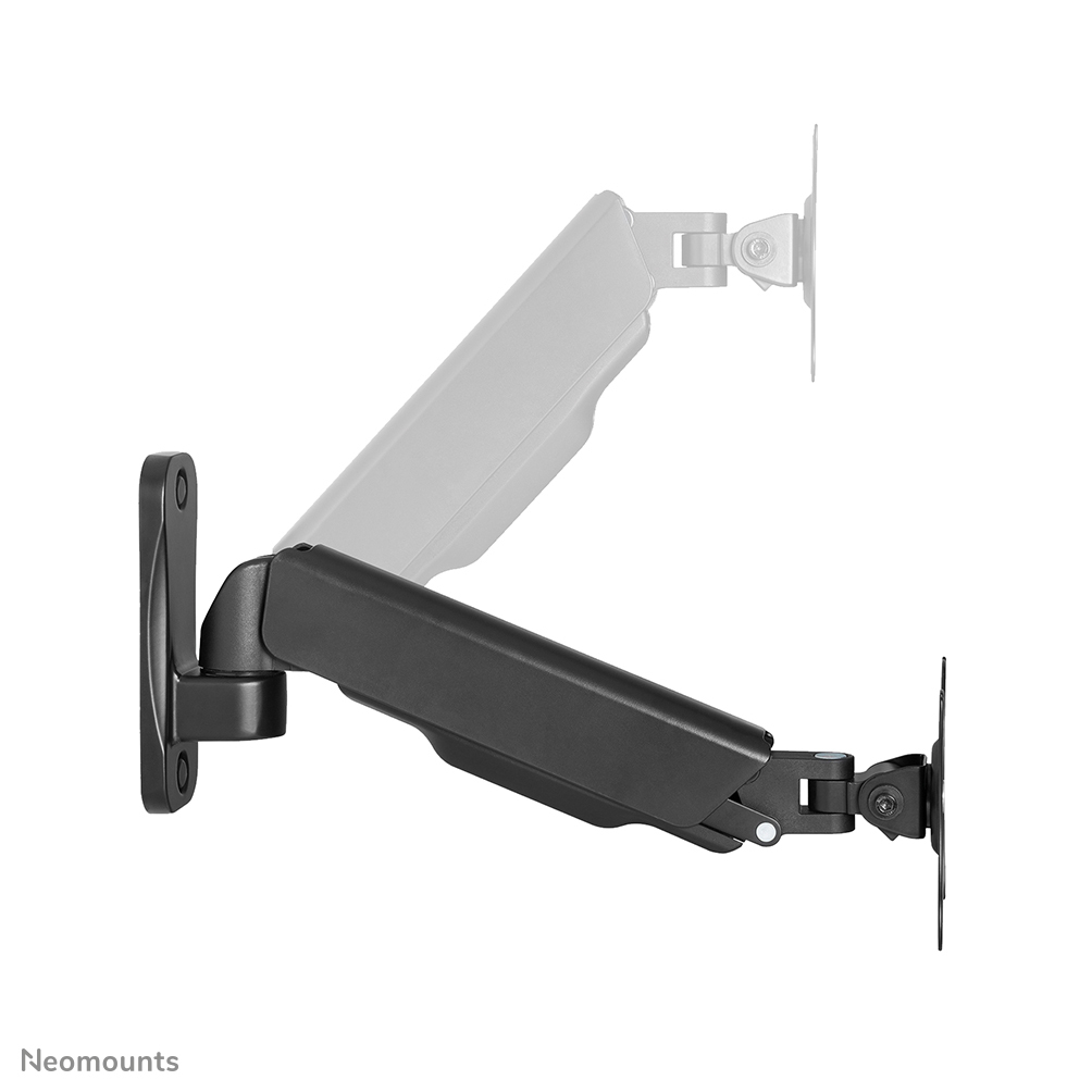 NEOMOUNTS Monitor Mount - Wall - 1 Monitor - Full Motion - Gas Spring - 17-32in - Black