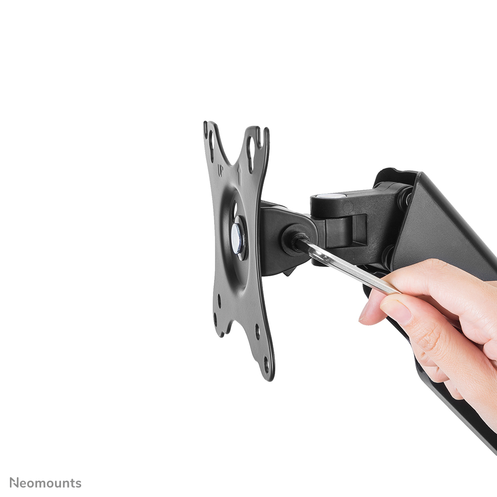 NEOMOUNTS Monitor Mount - Wall - 1 Monitor - Full Motion - Gas Spring - 17-32in - Black