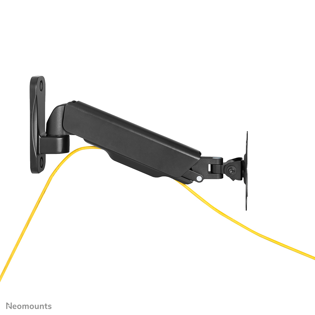 NEOMOUNTS Monitor Mount - Wall - 1 Monitor - Full Motion - Gas Spring - 17-32in - Black
