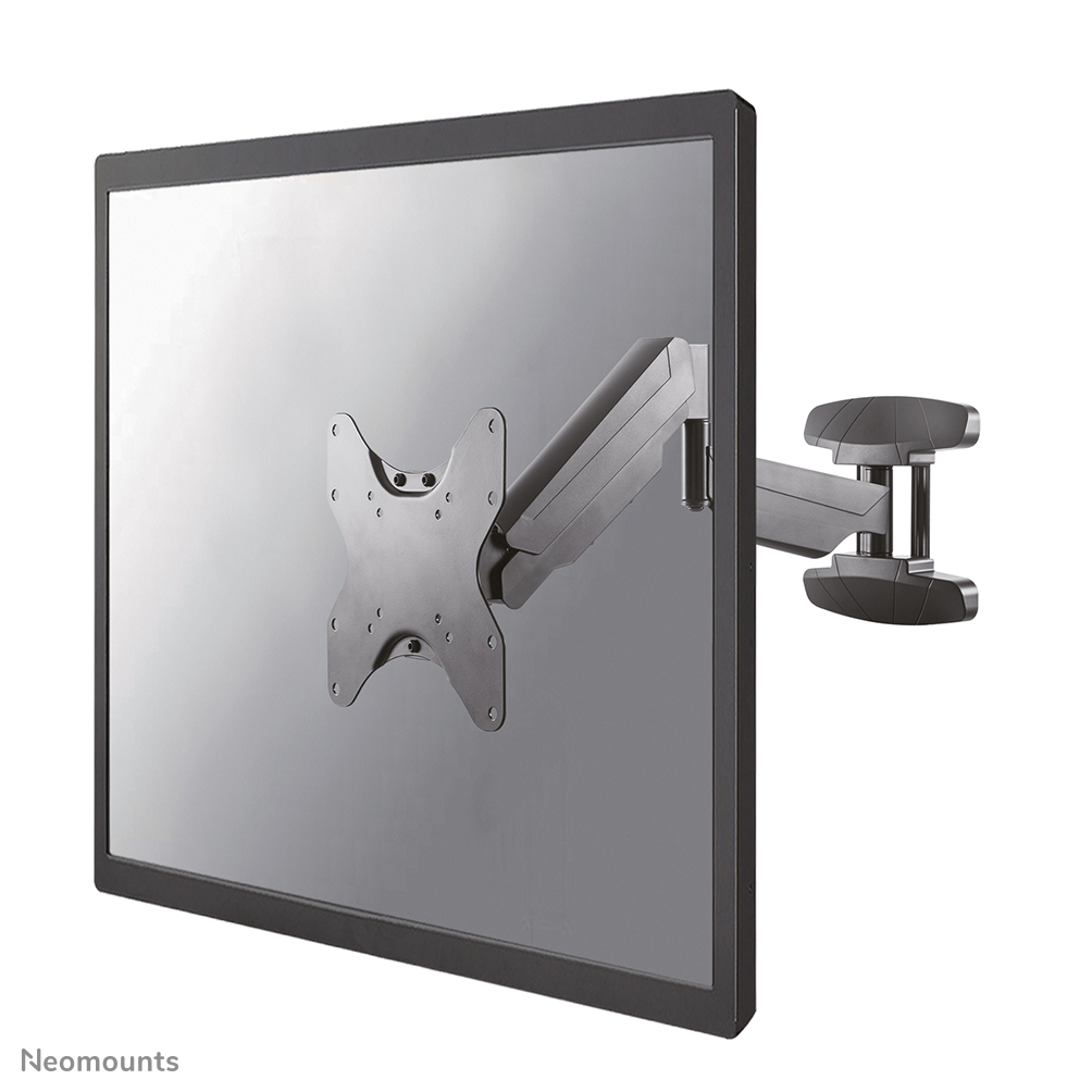 NEOMOUNTS Monitor Mount - Wall - 1 Monitor - Full Motion - Gas Spring - 23-42in - Black