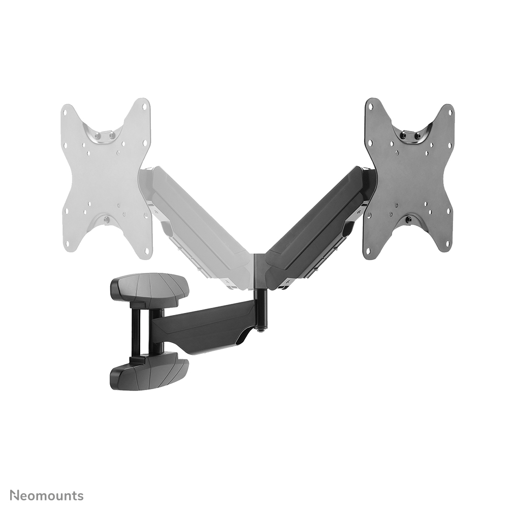 NEOMOUNTS Monitor Mount - Wall - 1 Monitor - Full Motion - Gas Spring - 23-42in - Black