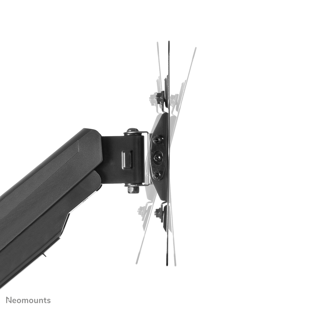 NEOMOUNTS Monitor Mount - Wall - 1 Monitor - Full Motion - Gas Spring - 23-42in - Black