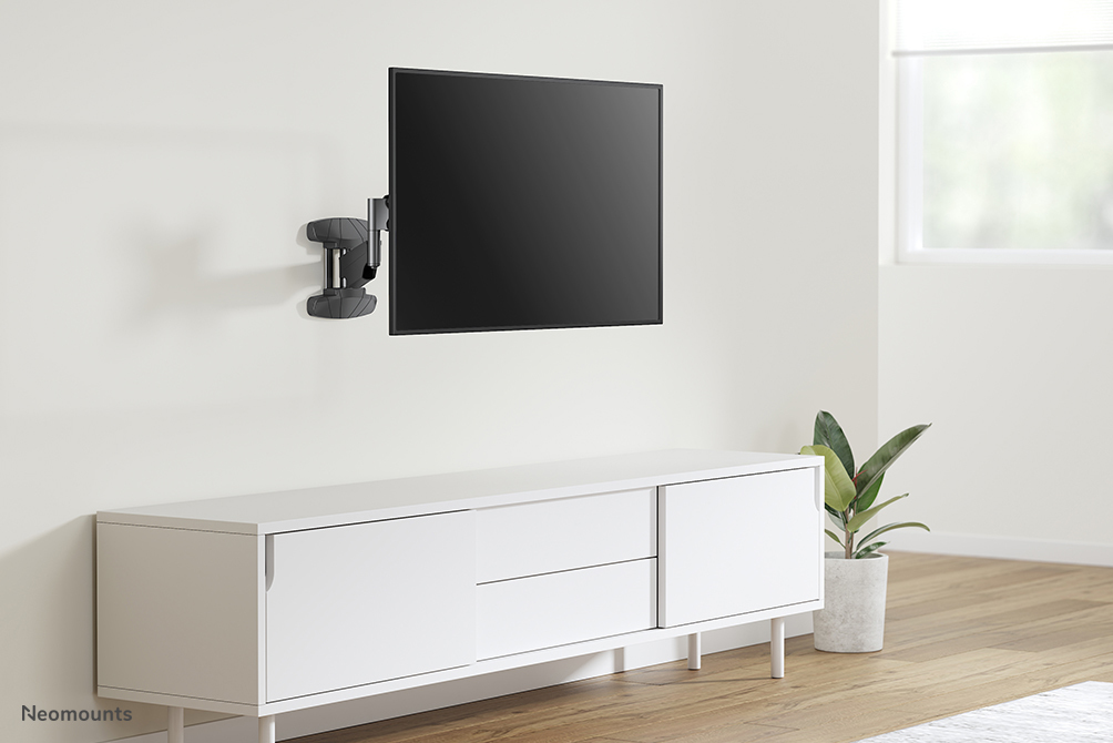 NEOMOUNTS Monitor Mount - Wall - 1 Monitor - Full Motion - Gas Spring - 23-42in - Black