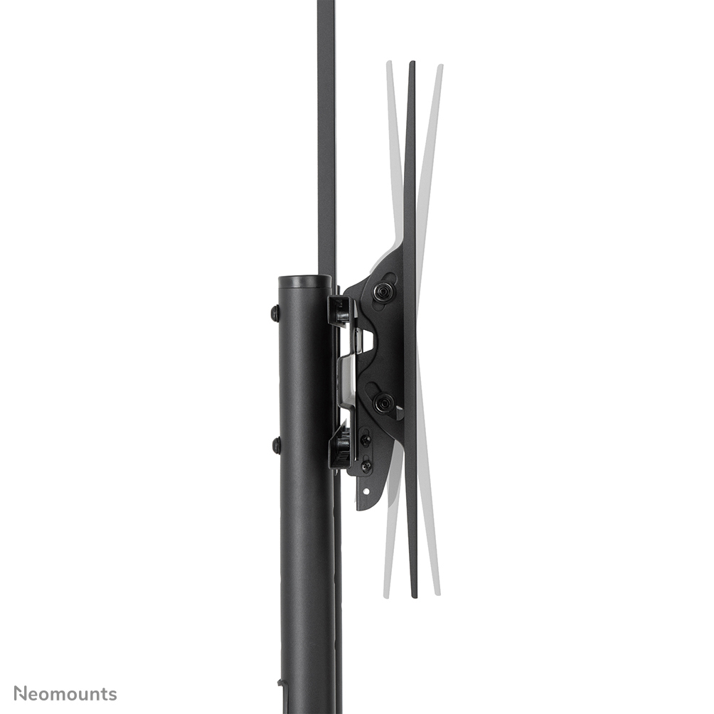 NEOMOUNTS Mobile Floor Stand For 37-70in Screens - Black