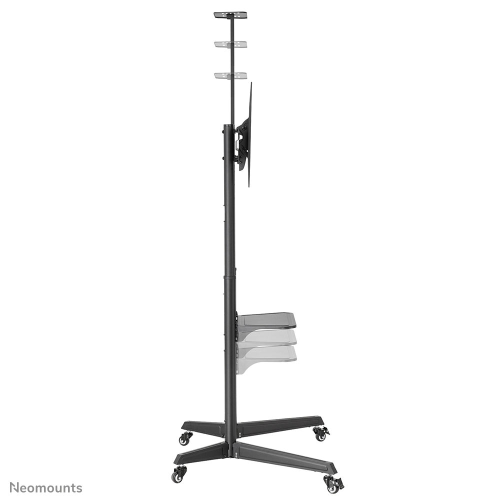 NEOMOUNTS Mobile Floor Stand For 37-70in Screens - Black