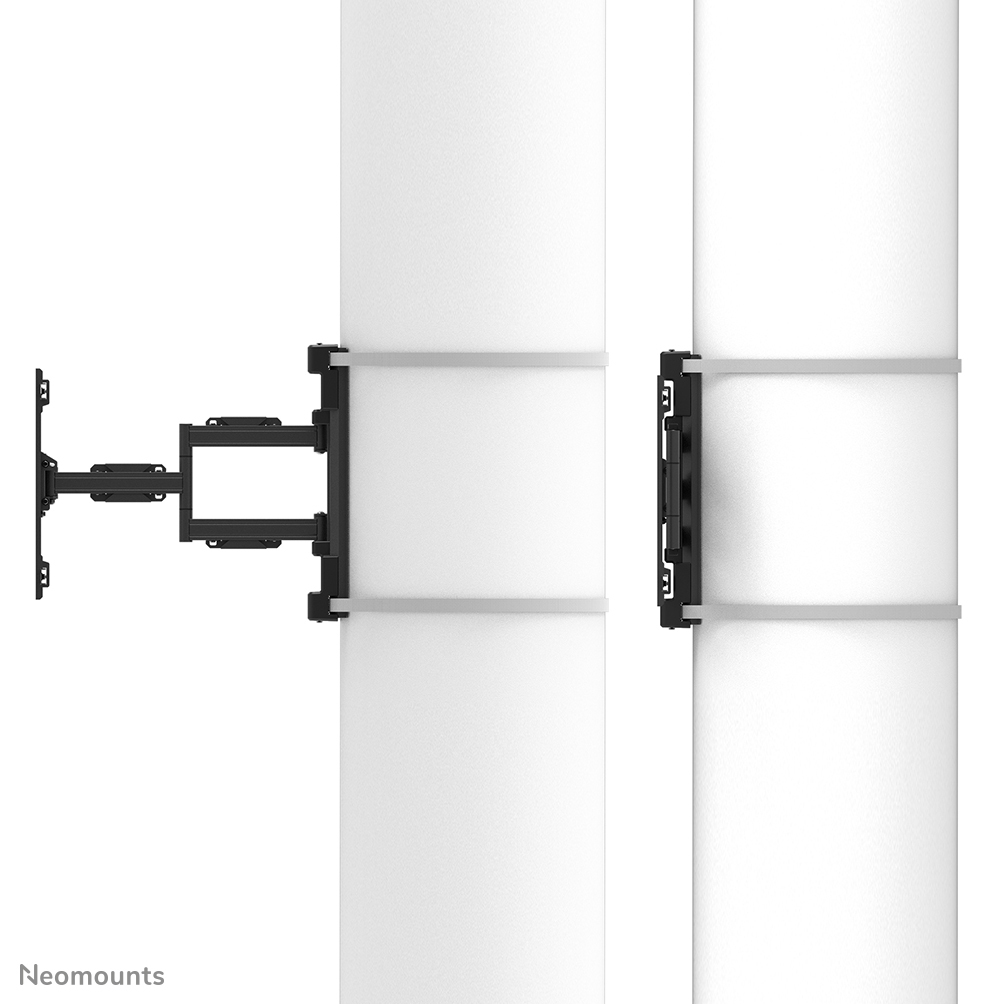 NEOMOUNTS Select full motion pillar mount for 40-70in screens - Black