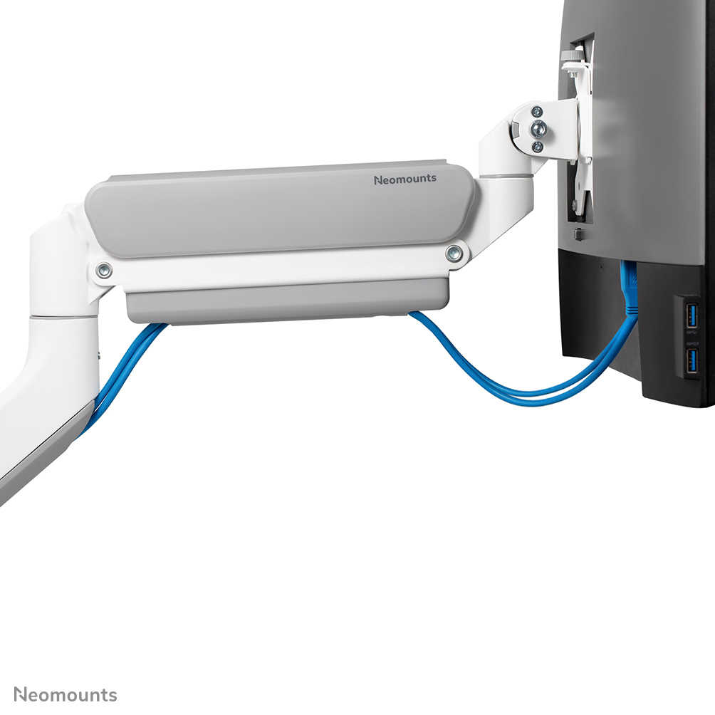 NEOMOUNTS Monitor Mount - Desk - 1 Monitor - Full Motion - 17 To 42in - Wnite