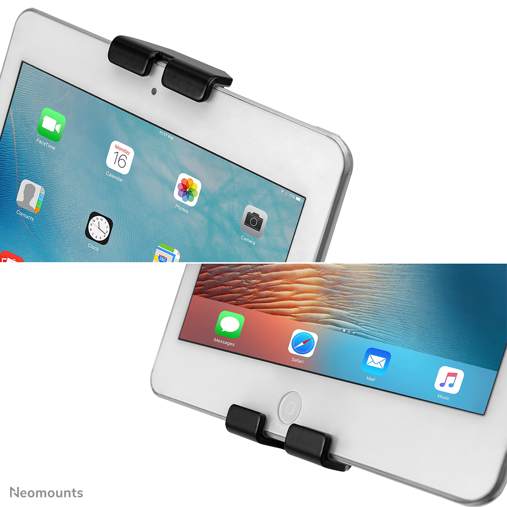 NEOMOUNTS Tilt- & Rotatable Countertop Tablet Holder For 7,9-11in Tablets - Black