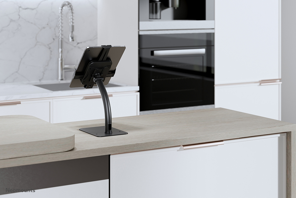 NEOMOUNTS Tilt- & Rotatable Countertop Tablet Holder For 7,9-11in Tablets - Black