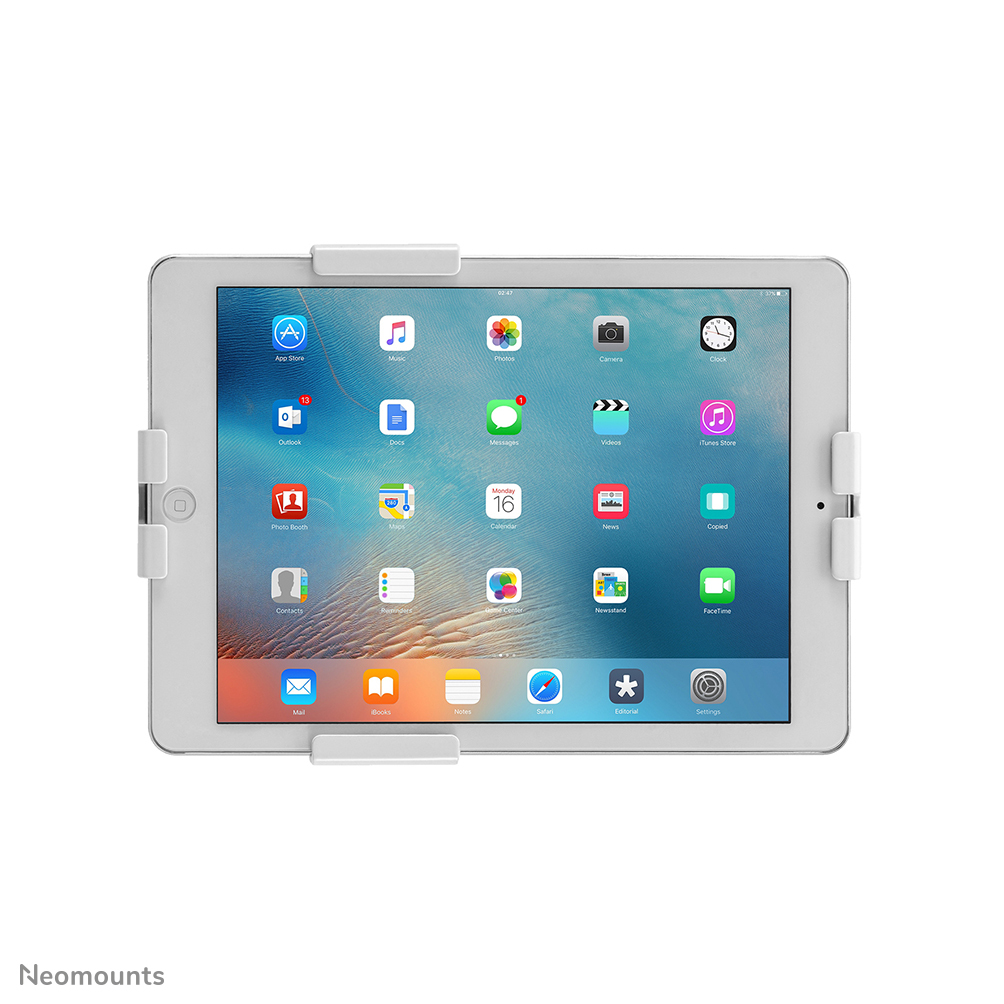 NEOMOUNTS Rotatable Wall Mount Tablet Holder For 7.9-11in Tablets - White
