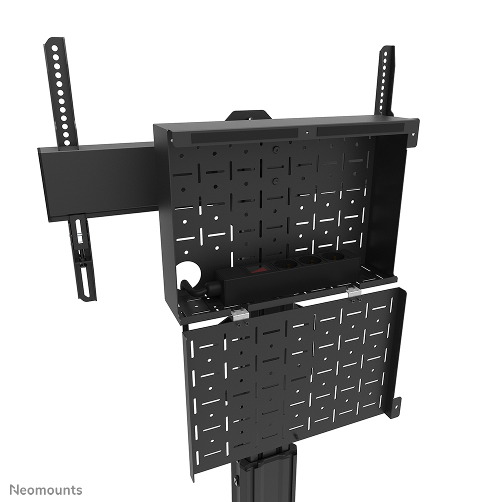 NEOMOUNTS Select Mobile Floor Stand For 37-75in Screens - Black