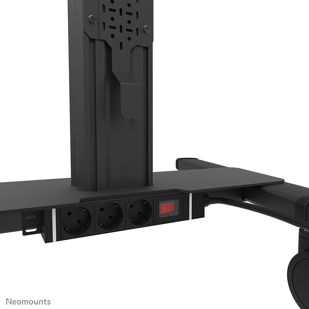 NEOMOUNTS Select Mobile Floor Stand For 37-75in Screens - Black