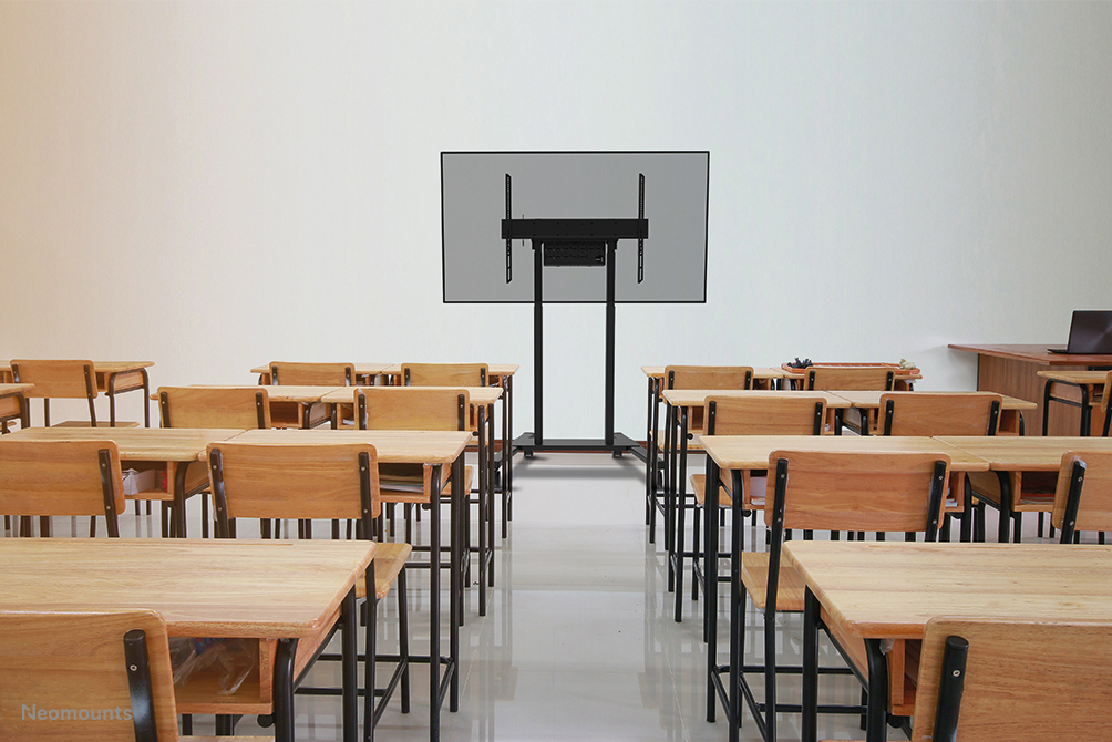 NEOMOUNTS Motorised Floor Stand For 37-100in Screens - Black