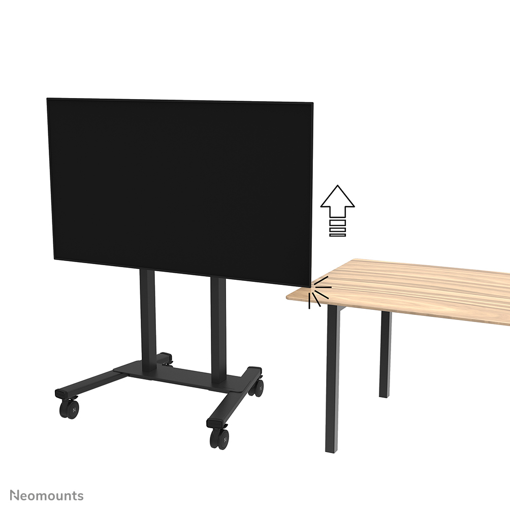NEOMOUNTS Motorised Floor Stand For 37-100in Screens - Black