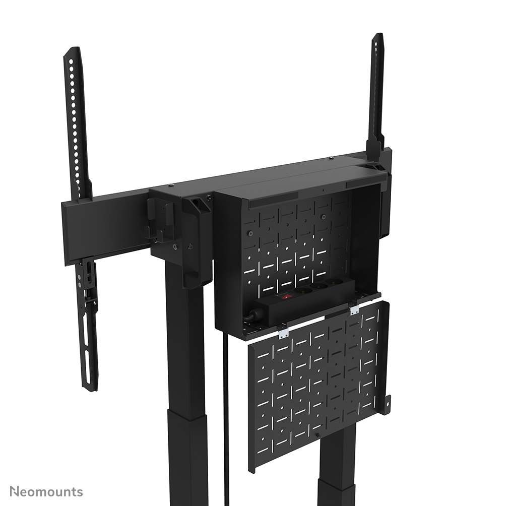 NEOMOUNTS Motorised Floor Stand For 37-100in Screens - Black