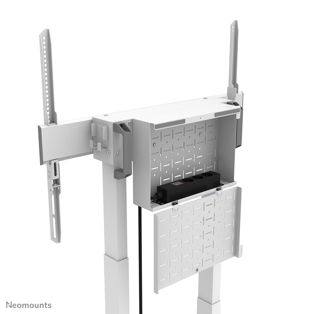 NEOMOUNTS Motorised Floor Stand For 37-100in Screens - White