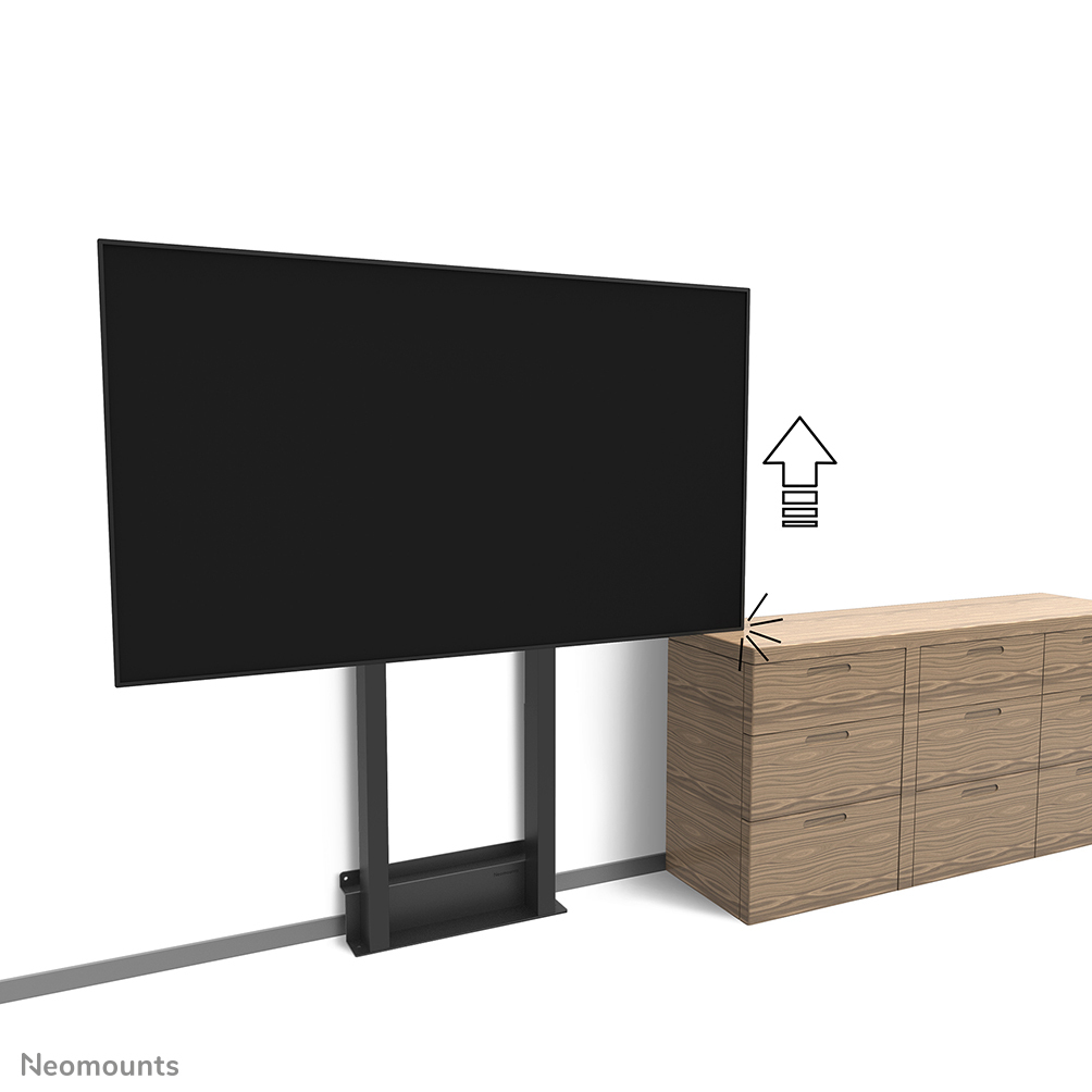 NEOMOUNTS Motorised Wall Mount For 37-100in Screens - Black