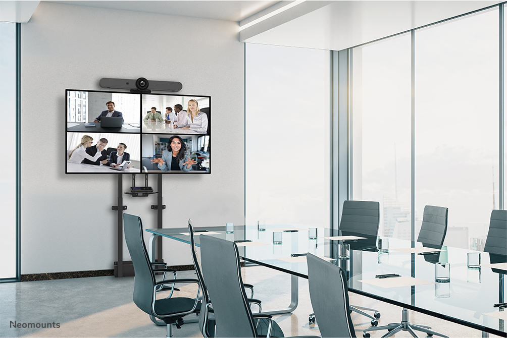 NEOMOUNTS Motorised Wall Mount For 37-100in Screens - Black