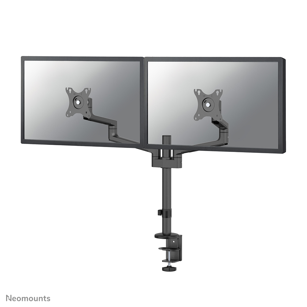 NEOMOUNTS Full Motion Monitor Arm Desk Mount For 17-27in Two Screens - Black