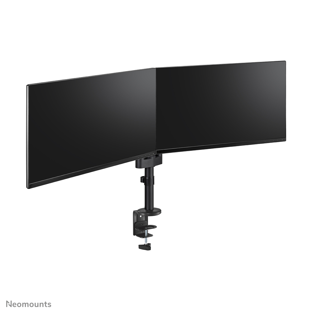 NEOMOUNTS Full Motion Monitor Arm Desk Mount For 17-27in Two Screens - Black