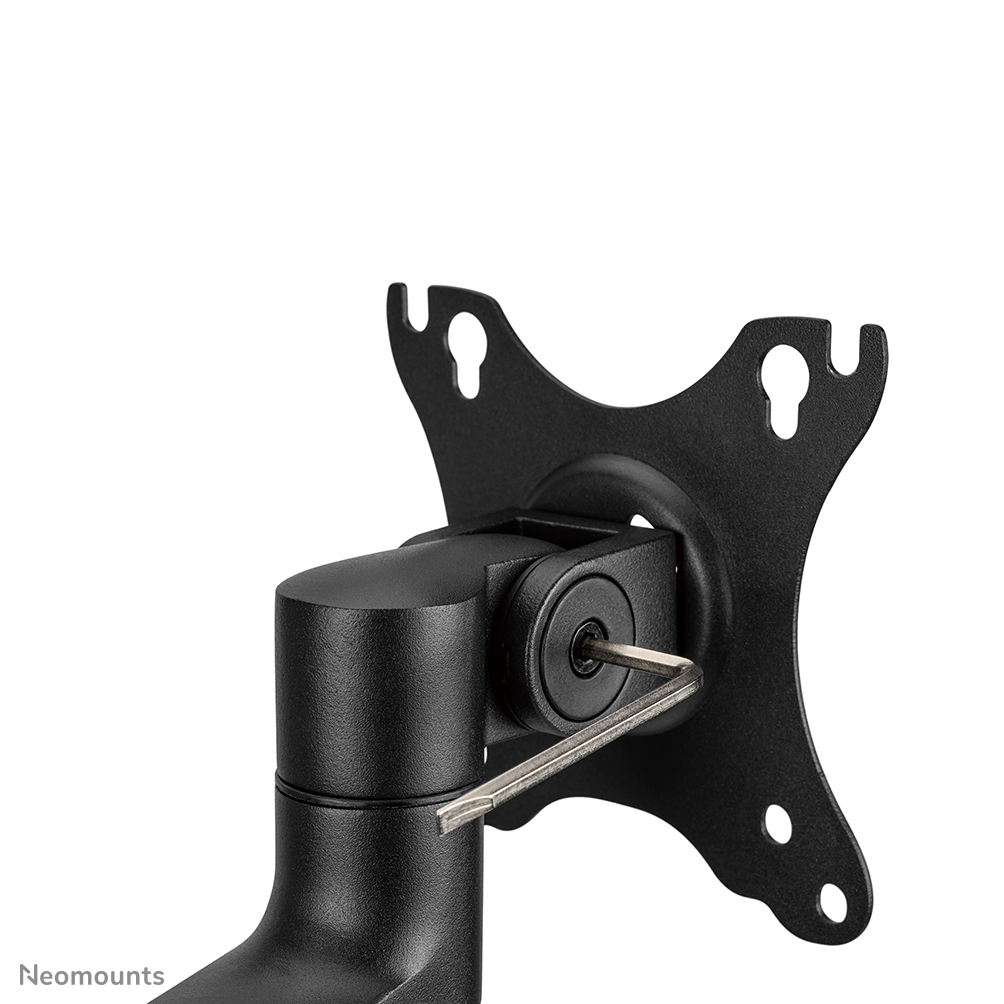 NEOMOUNTS Full Motion Monitor Arm Desk Mount For 17-27in Two Screens - Black