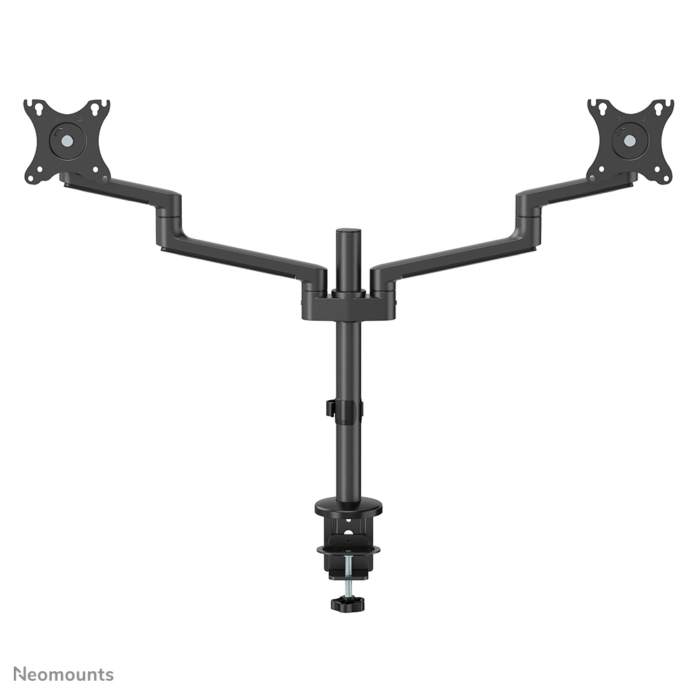 NEOMOUNTS Full Motion Monitor Arm Desk Mount For 17-27in Two Screens - Black