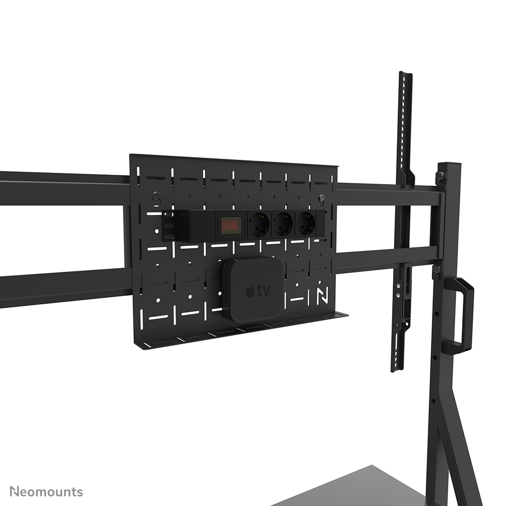 NEOMOUNTS Mobile Floor Stand For 55-86in Screens - Black