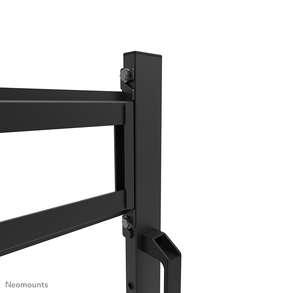 NEOMOUNTS Mobile Floor Stand For 55-86in Screens - Black