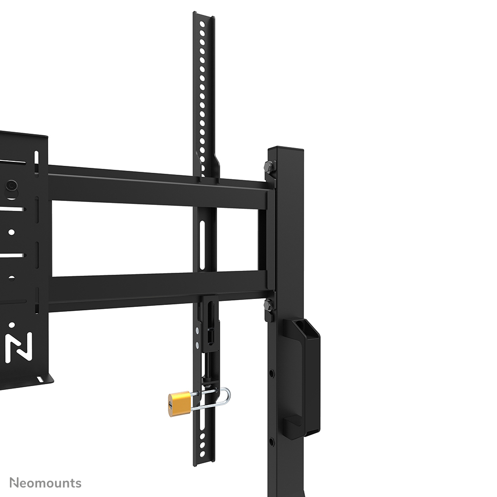 NEOMOUNTS Mobile Floor Stand For 55-86in Screens - Black