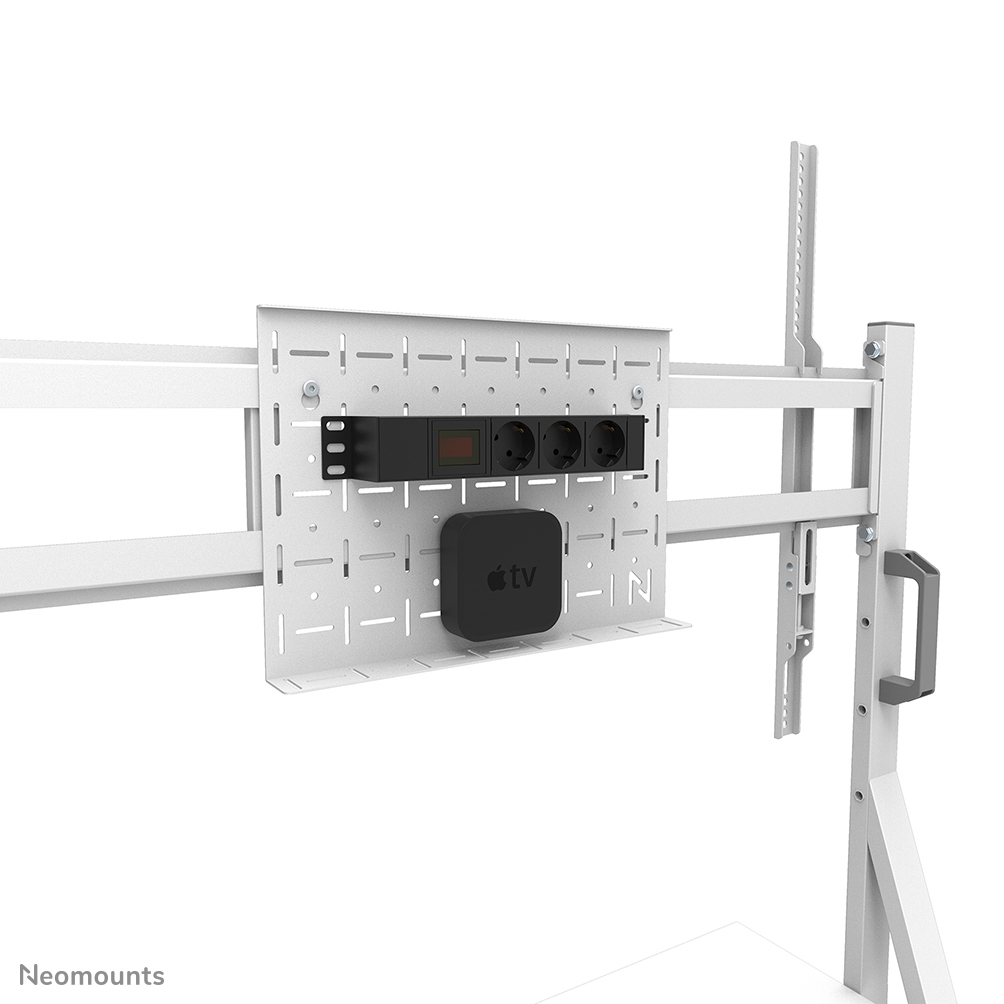 NEOMOUNTS Mobile Floor Stand For 55-86in Screens - White